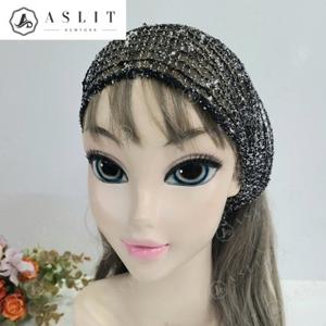 [애슬릿] 여름 망사 두건 반다나 쿨 스팽클 헤어밴드