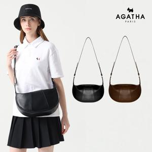 [아가타] 라인 레더 호보백 AGTB135-706 [최초판매가 128000]