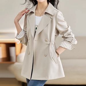 ★마감할인★[블랙퀸] 이서클 바람막이 하프코트 자켓 blk003382