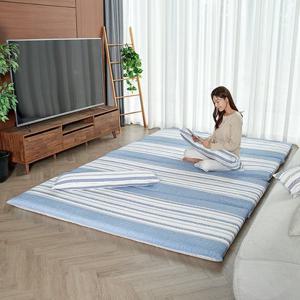 [더블]최신상+10%앱할인/도톰한 토퍼 요매트  홈수방  지퍼식 분리형 빨아쓰는 매트 2in1