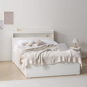 보루네오 마르체 리움 통서랍 더블 수납 침대+포켓매트리스 세트 BKC796