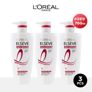 ★대용량특가1+1+1★[로레알파리]토탈리페어5 미라클 헤어팩 700ml 3개+스누피 타올 1장(랜덤)