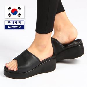 [페이퍼플레인] 여성 이중쿠션 통굽 사무실 슬리퍼 실내화 PP1507