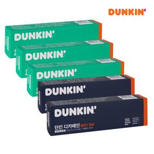 [던킨] 센트럴파크 캡슐커피 5g, 60개+디카페인 캡슐커피 5g, 40개