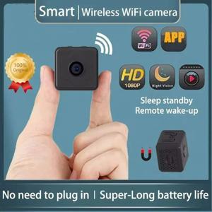 미니 카메라 1080p 무선 Wifi 원격 모니터 카메라 홈 Ip 카메라 모션 감지 레코더 초장 배터리 수명