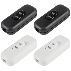 전등 스위치 AC 250V ON/OFF 테이블 책상 램프 코드 토글 로커 스위치 LED 조명 배선 전기 스위치 제어
