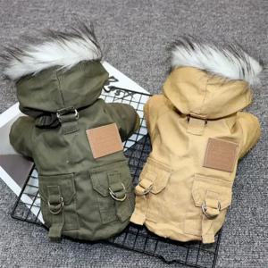 겨울 개 옷 작은 중형 개를위한 강아지 애완견 코트 자켓 두꺼운 따뜻한 치와와 Yorkies 까마귀 애완 동물 의류