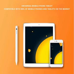 2206 IOS 태블릿 용 iPad Pro 1 2 3 4 5 Air 4 5 Mini 6 용 무선 충전 기능이있는 손바닥 방지 터치 스타일러스