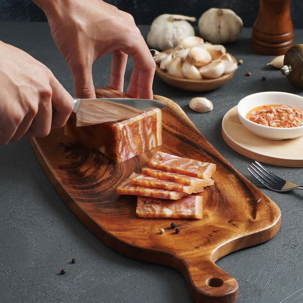 국내산 돼지머리고기 프리미엄 돼지 통 편육 250g x 4팩 야식 냉장