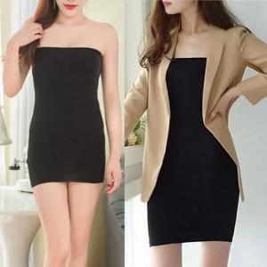여성 원피스 Strapless See-through Bodycon 민소매 튜브 탑 오프 숄더 드레스 이브닝 파티 클럽 짧은 미니 드레스 섹시한