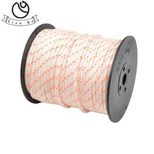 50m * 3mm 나일론 풀리 스타터 로프 리코일 엔진 시작 문자열 CG430 520 잔디 깎는 기계 잔디 트리머 전기 톱 엔진 부품