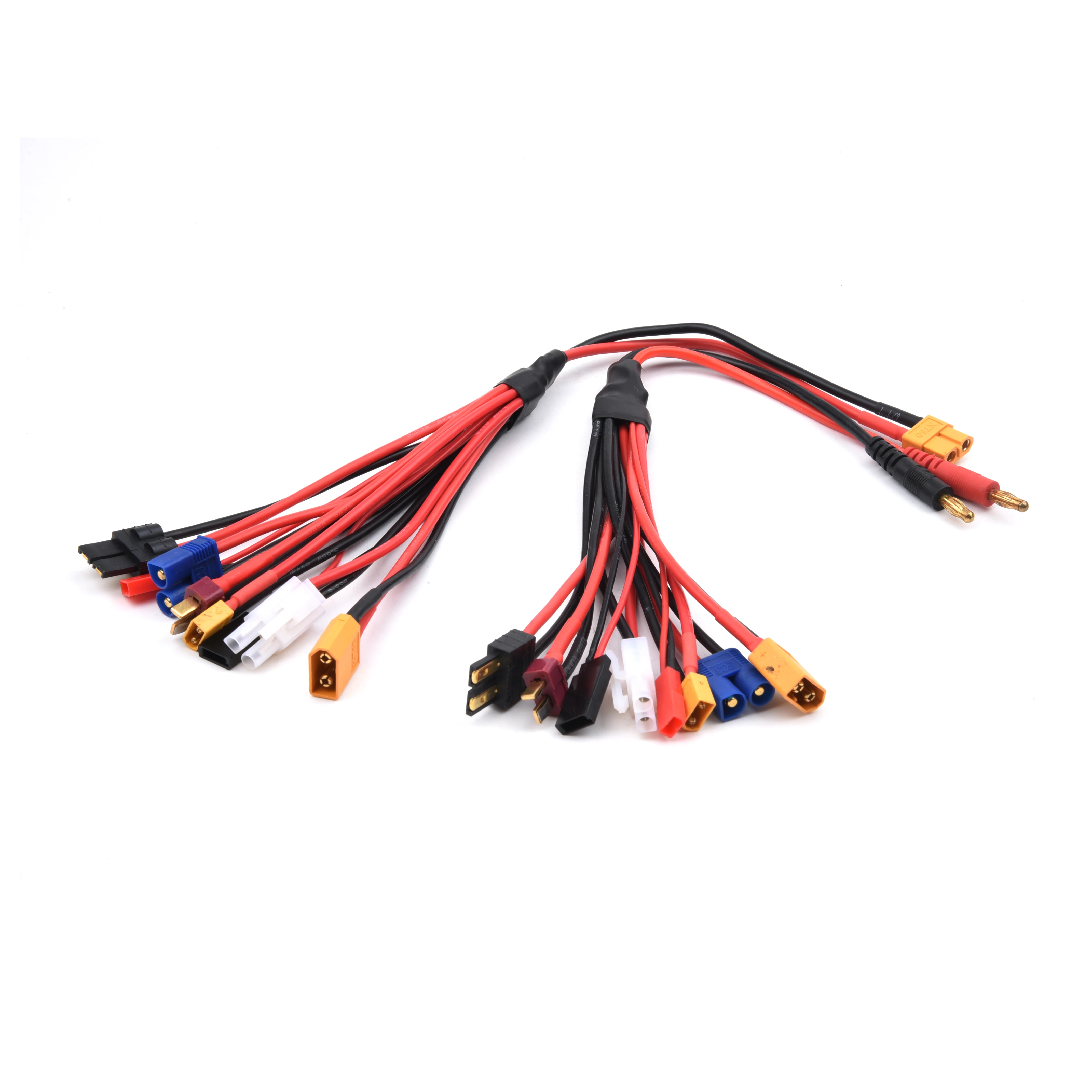 고품질 8 in 1 충전 어댑터 4.0MM 바나나 커넥터-EC3 XT60 TRX JST Futaba T Imax B6 B6AC Lipo 배터리 용 연결