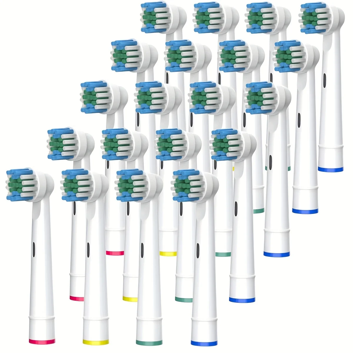전문 전동 칫솔 헤드, 교체용 칫솔 헤드, Oral-B Braun 호환, 브러시 헤드, 4 개