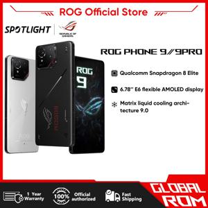 월드 프리미어 ASUS ROG Phone 9 5G 스마트폰 Snapdragon 8 Elite 6.78'' 185Hz AMOLED 디스플레이 ROG 9 Pro 5800mAh NFC 휴대폰