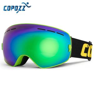 COPOZZ 브랜드 스키 고글 더블 레이어 UV400 안개 방지 빅 스키 안경 스키 마스크 스노우 보드 남성 여성 스노우 고글 GOG-201 Pro