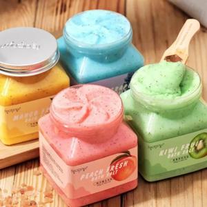 꽃잎 아로마테라피 씨솔트 바디 스크럽 목욕 소금 350g 목욕 각질 클렌징 스무스