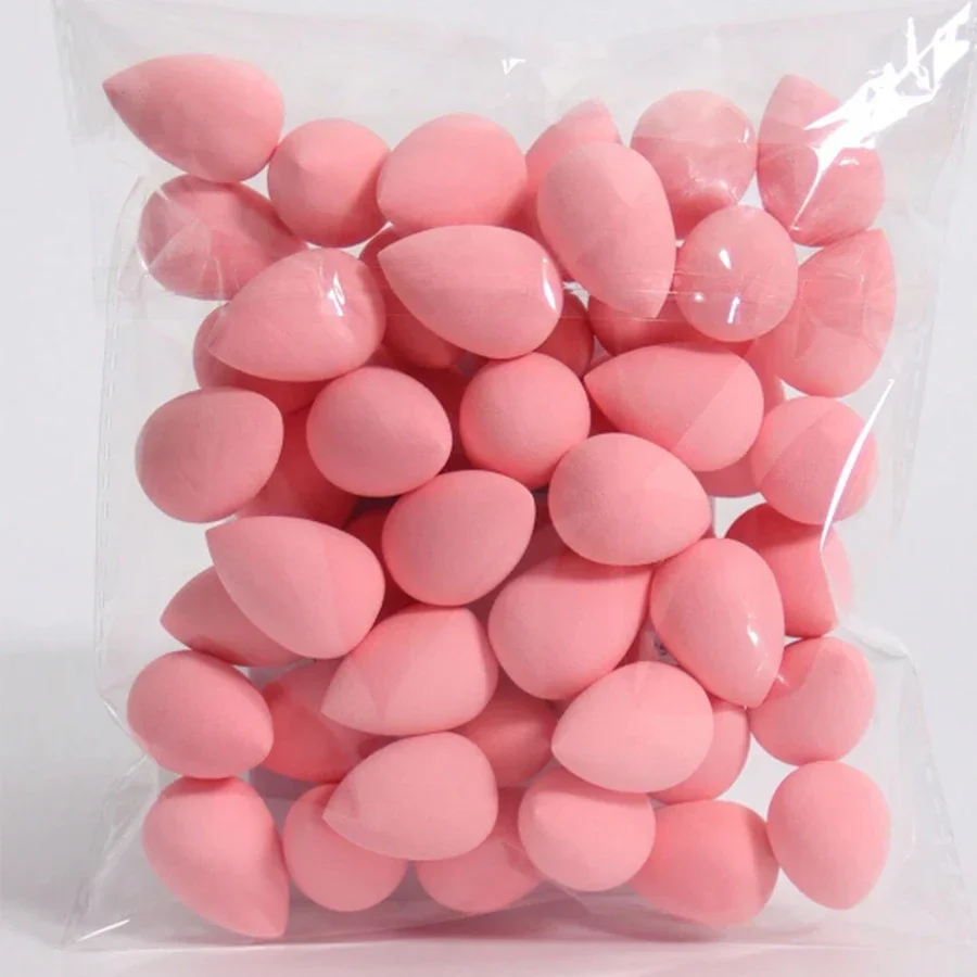 20PCS 미니 핑거 퍼프 뷰티 코스메틱 파운데이션 코스메틱 스펀지 메이크업 블렌더 크림 & 파우더 컨실러에 적합