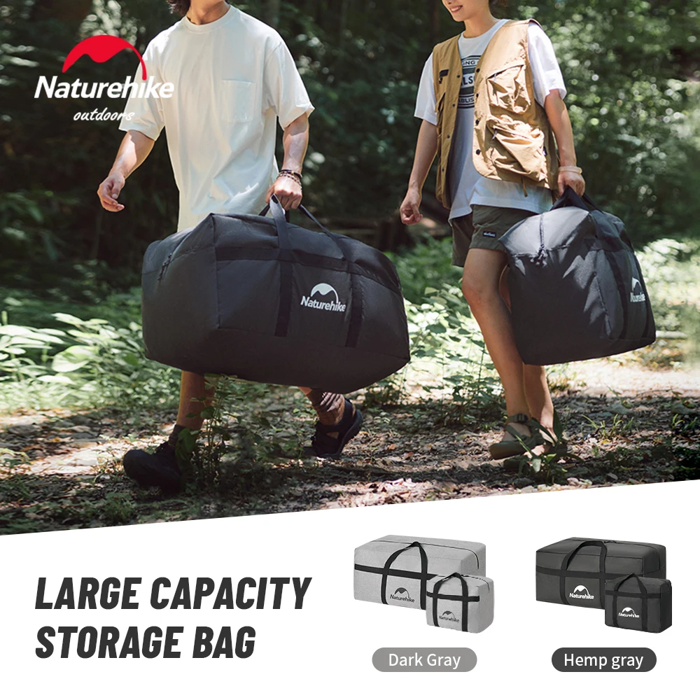 Naturehike 45L 100L 캠핑가방 여행가방 접이식 가방 대용량 가방 네이처하이크 스토리지 가방 접이식 대용량 스토리지 가방 휴대용 가방 캠핑 액세서리 여행 가방 가족 야외 활동 네이쳐하이크 여행용 파우치 방수백 캠핑가방 대용량 접이식가방 네이처 하이크 여행용파우치 캠핑수납용가방 대용량가방 아웃도어 캠핑 수납용가방