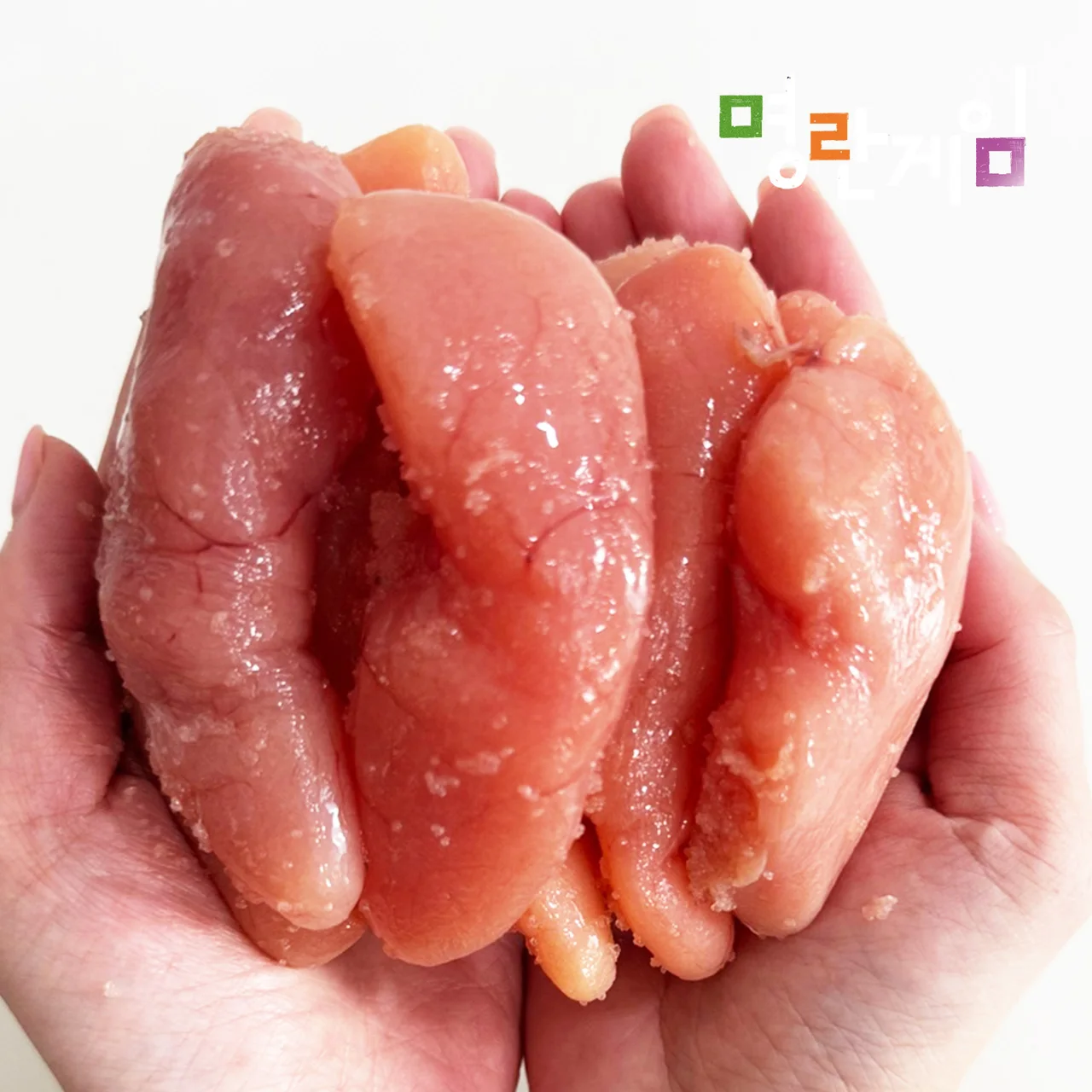 부산명품수산물인증 저염숙성 백명란 1통(500g)｜명란게임 프리미엄 선상동결 명란 HACCP
