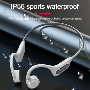 선택 Lenovo X3 Pro TWS Bluetooth V5.3 무선 골전도 이어폰 IP56 방수 이어 버드 실행 용 음악 스포츠 헤드셋