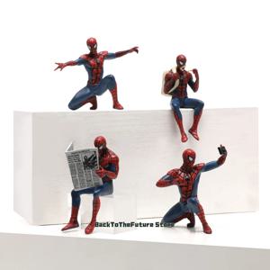 Hasbro Marvel 스파이더 맨 슈퍼 히어로 스파이더 맨 7-9cm 액션 피규어 스파이더 맨 애니메이션 컬렉션 미니 장난감 모델 어린이 선물