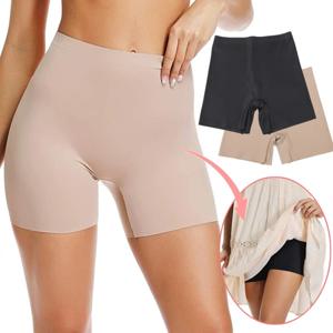 여성용 허벅지 슬림 Shapewear 팬티 슬립 반바지 하이 웨이스트 Tummy Control Cincher Girdle Seamless Body Shaper