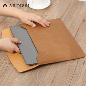 컴퓨터 슬리브 케이스 (MacBook Mac Book iPad) Air M1 M2 13 14 15 6 16 Pro 12 9 11 인치 커버 가방 파우치 서류 가방 가죽
