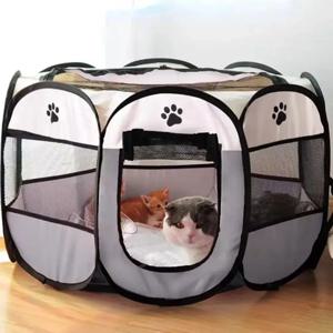애완동물 둥지, 강아지 고양이 배달실, 접이식 고양이 둥지, 애완동물 울타리 텐트, 팔각형 케이지, 애완동물 용품