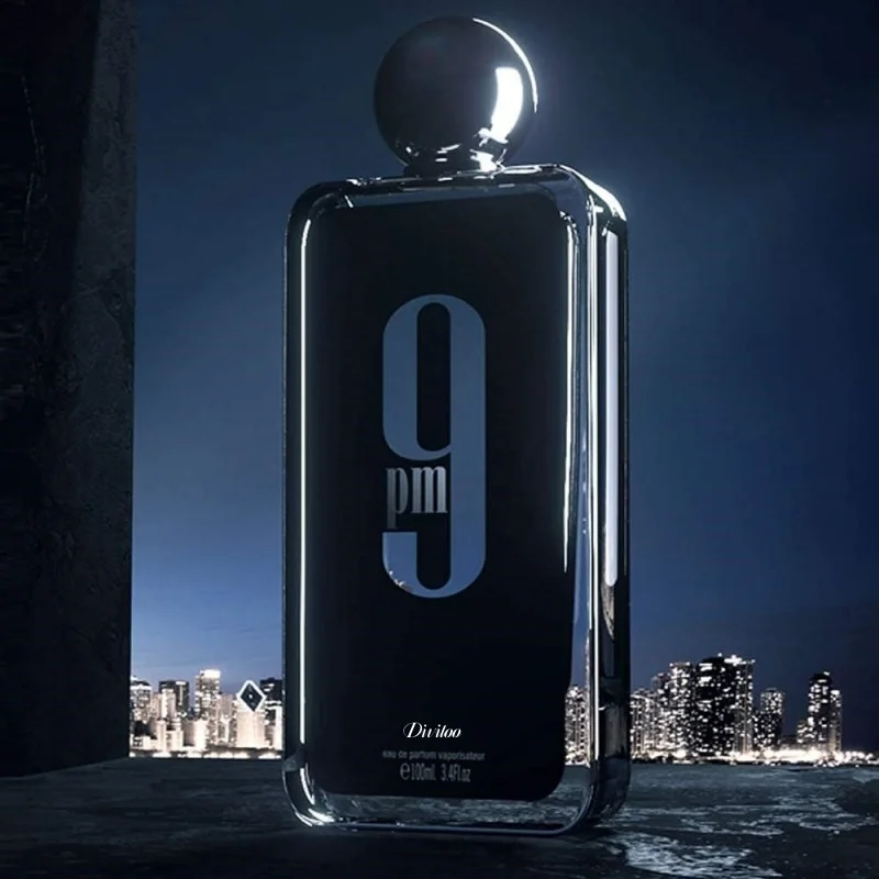 100ML 3.4FL.OZ 9PM 남성용 향수, 오래 지속되는 고메 오리엔탈 노트 코롱, 오 드 퍼퓸, 페로노마스 향수 Hombre