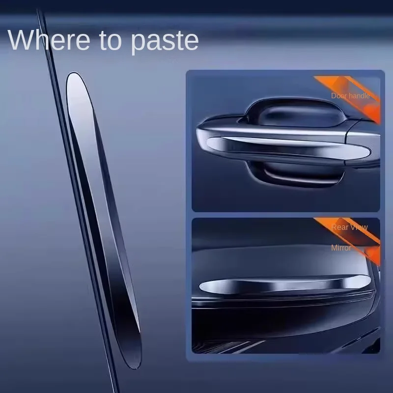 자동차 도어 충돌 방지 스트립 보이지 않는 범용 가장자리 가드 스크래치 자동차 보호 스티커 장식 스트립 자동차 액세서리