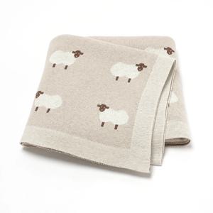 아기 면화 담요 니트 신생아 소년 소녀 유모차 보육 Swaddle Wrap 포옹 퀼트 90*70cm 유아 유아 수신 매트