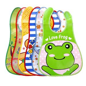 만화 아기 Bibs 방수 신생아 Bandanas 먹이 아기 Burp Cloths 소녀 소년 타액 수건 인쇄 앞치마