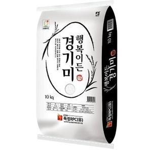 행복이든경기미10kg 가성비 우수 구수한 고들고들 경기미 여든여덟번의 손길과 정성(24년햅쌀)