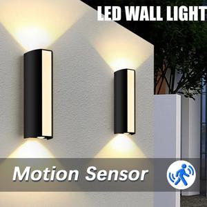 위아래로 LED 벽 램프 방수 AC85-265V 10W 벽 조명 장식 거실 복도 베란다 조명 실내 야외 조명