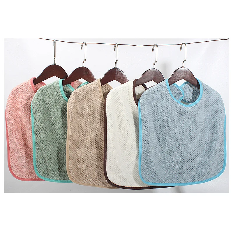 어린이 먹이 먹는 앞치마 아기 타액 수건 방수 유아 Bibs 소년 소녀 프릴 수건 유아 신생아 Burp Cloths Water