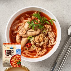 하니칼국수 더 칼칼한 알곤이칼국수 518g 1팩