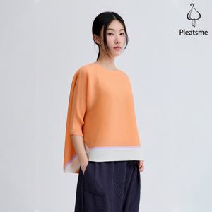 [최초가 178000원] 후레아 컬러 블로킹 7부 티셔츠_EPTSM025013