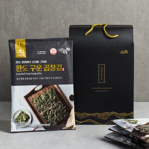 조미하지 않고 구운 곱창김 선물세트 20gx8봉