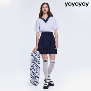 yoyoyoy [여성][최초가 99,000원] 이중주름플레어스커트_AI04WNPSK03