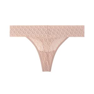 CK 여성 아이콘 로고 레이스 티팬티 QD5282 CEDAR