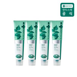 [내일도착]덴티스테 뉴플러스화이트 치약 200g 4개