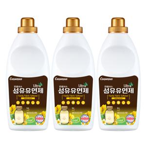 컨센서스 초고농축 섬유유연제 베이비로션 1L x3개