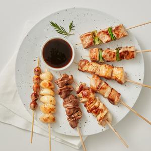 하코야 모둠꼬치구이 338g 1팩