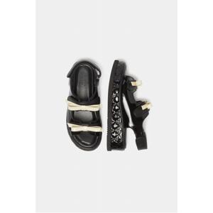 [정상가 358,000원] [한예슬 착용] 프란지아 폴리곤 샌들(black)_DG2AM25032BLK