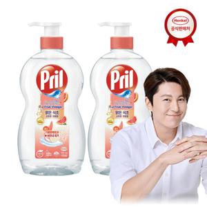 프릴 시크릿오브 맑은식초 주방세제 700ml 2개 (자몽향/사과향
