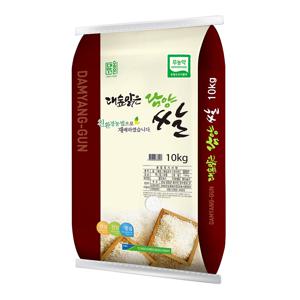 담양농협 친환경 무농약 대숲맑은 담양쌀 10kg 24년산