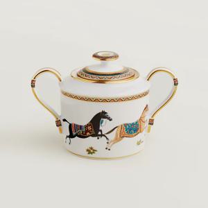 슈발도리앙 슈가볼 Hermes Cheval d'Orient Sugar Bowl