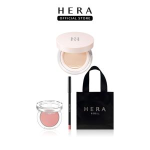[내일도착]헤라 NEW글로우 쿠션 선물세트(+블러셔+립라이너)