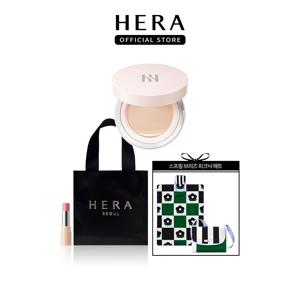 [내일도착]헤라 NEW글로우 쿠션 파운데이션 싱글(+피크닉매트)