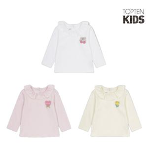 MKF2TS2301 여아 유아 버비 코튼9부티셔츠